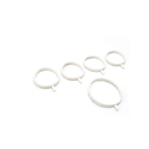 Прокладка впускного модуля 2180 Веста с электронной педалью (компл. 5шт.) силикон белый