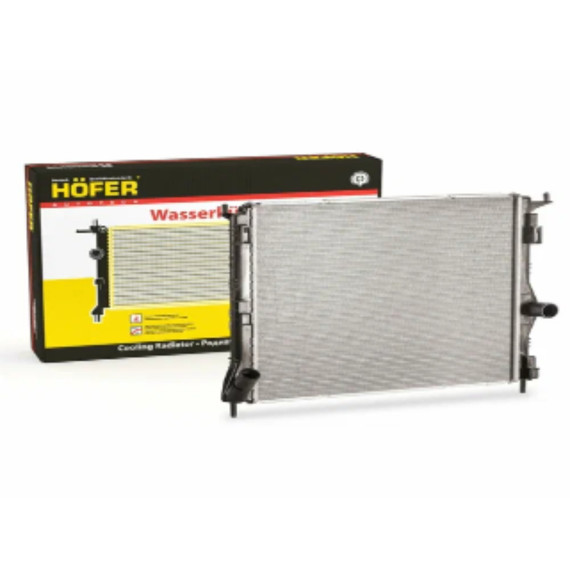Радиатор охлаждения Ларгус паяный HOFER