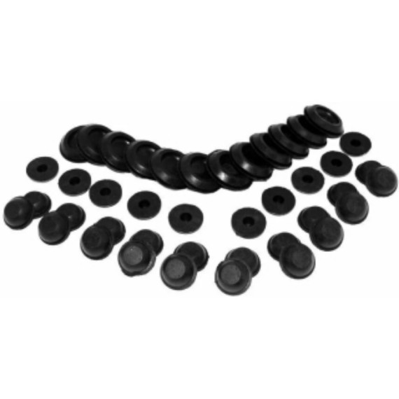 Ремкомплект заглушек на днище 2110 в пак,