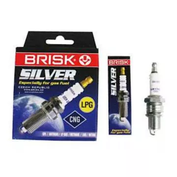 Свечи зажигания  с двиг. 405 (на газовом топливе)SILVER ком-т 4шт Бриск