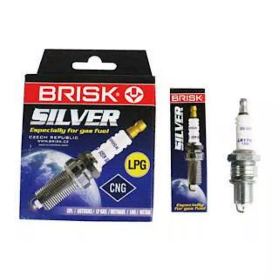 Свечи зажигания  с двиг. 405 (на газовом топливе)SILVER ком-т 4шт Бриск
