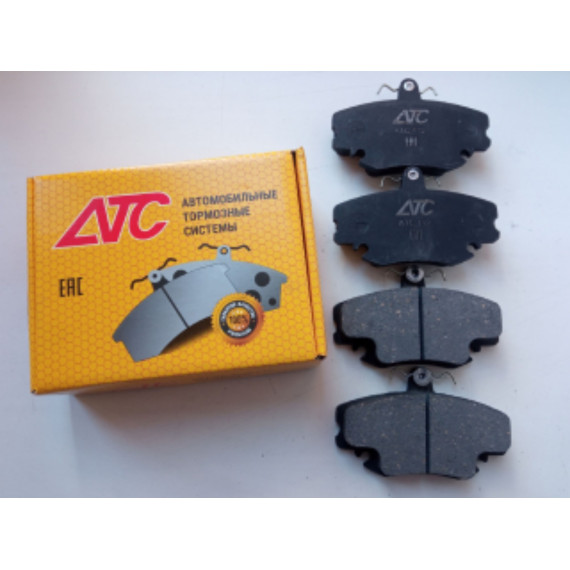 Тормозные колодки перед. Ларгус 8 кл. ком-т 4 шт.АТС