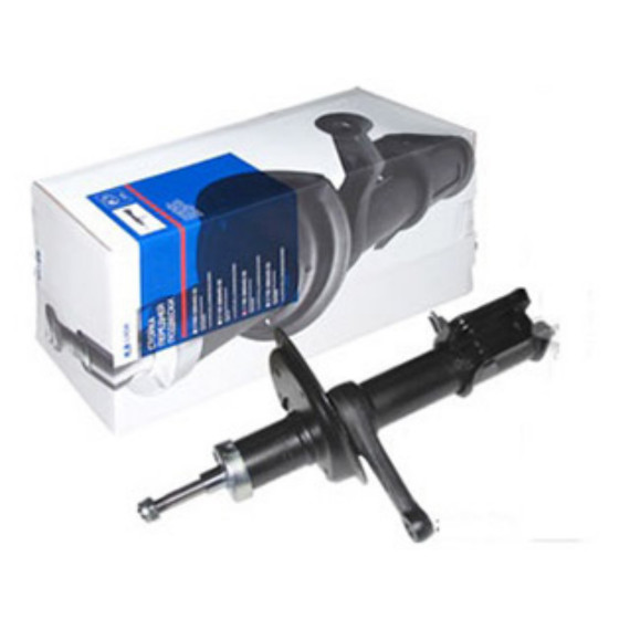 Стойка 1118 перед. левая (пружина конус)