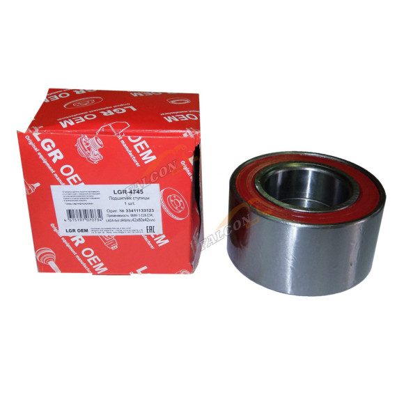 Подшипник ступ перед -21214 двухрядный (LGR) 42*80*42 LGR4745