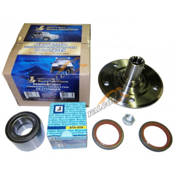 Рем к-т ступ узла  2123 со ступицей (ВолгаАвтоПром) двухрядный подшипник Ивеко