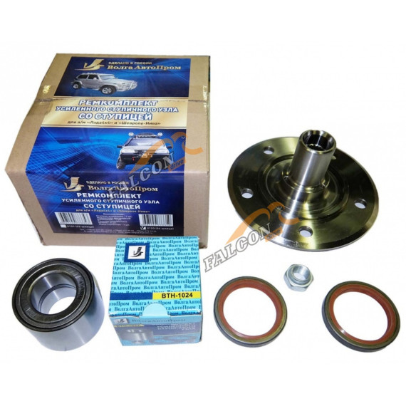 Рем к-т ступ узла  2123 со ступицей (ВолгаАвтоПром) двухрядный подшипник Ивеко