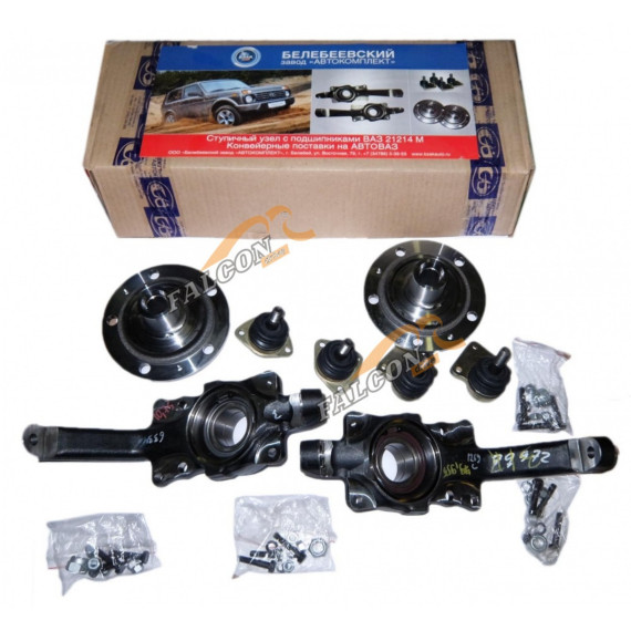 Ступичный узел усил -21214М к-т ABS (Белебей) 24 шлица двухрядный подшипник Вологда 906-517