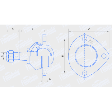 Шар опора -2101верх (Finwhale)