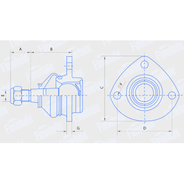 Шар опора -2101низ (Finwhale)