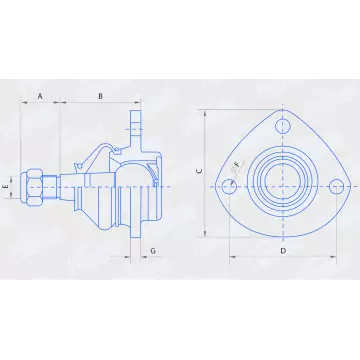 Шар опора ВАЗ-2101низ (Finwhale)