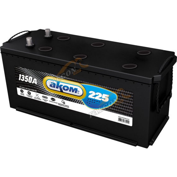 АКБ 225R АКОМ (ОБР) (EN1350) ДШВ 518х279х240