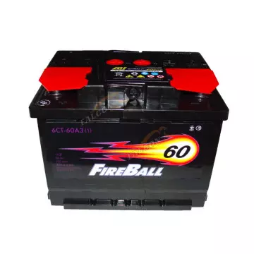 АКБ 60 Fire Ball (EN510) ДШВ 242х175х190 залит