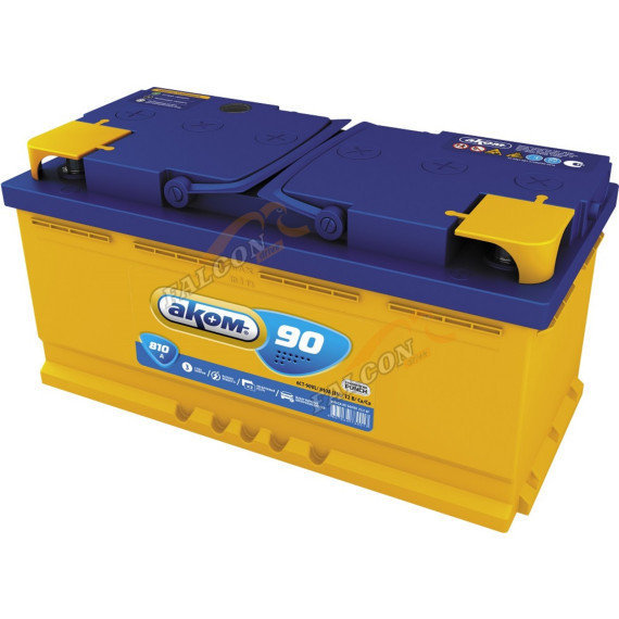 АКБ 90 АКОМ (EN 810) ДШВ 353х177х190