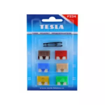 Предохранители Tesla F224(аналог 124) блис.6шт.(Ш)(10шт)