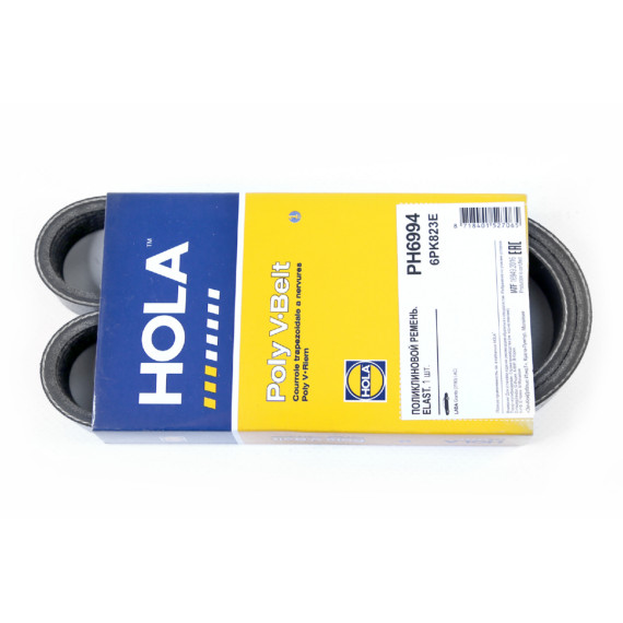 Ремень генер -2190 Granta 6PK823E (Hola) ELAST