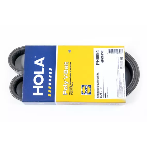 Ремень генер -2190 Granta 6PK823E (Hola) ELAST