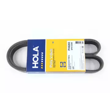 Ремень генер Лада Vesta 16V с кондиционером 6PK1039E (Hola) ELAST