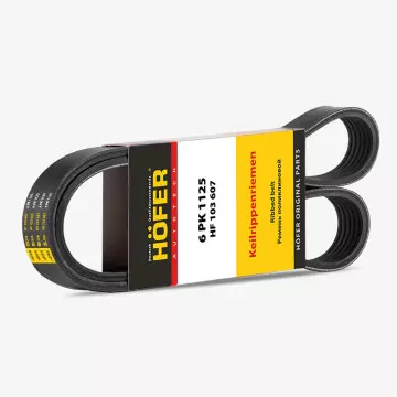 Ремень генератора 2170 (6 PK 1125 с гуром и кондиционером) HOFER