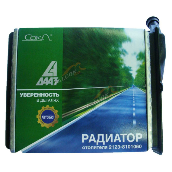 Радиатор отопителя -2123 (ДААЗ)