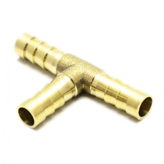 Тройник соединитель для шлангов (T-образный) d= 3мм. (латунь)