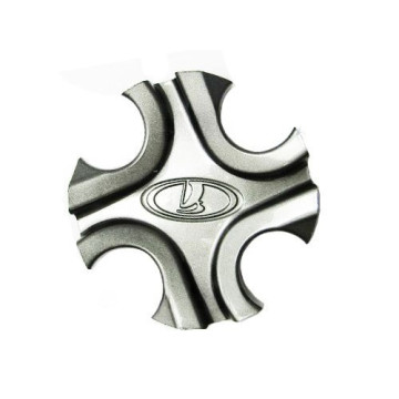 Колпак литого диска ВАЗ (R-15) 2191-3101014-20 завод (ГРАФИТ)