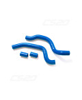 Патрубки радиатора 2110 8V силикон синий ком-т 4 шт в упак.Profi CS20