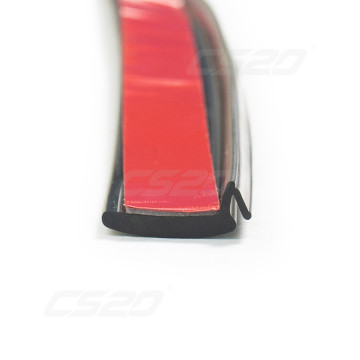 Уплотнитель стекла  L1300 мм верхний дополнительный в упаковке CS20