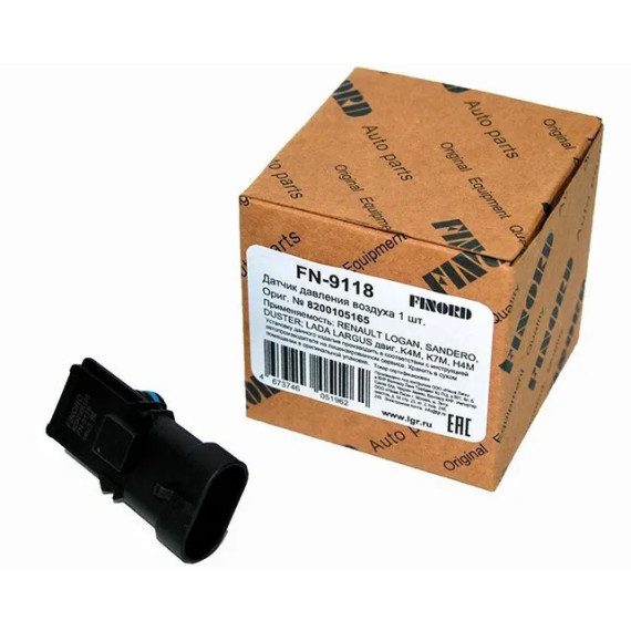Датчик давления впускного воздуха  Largus, X-ray (Finord) FN9118