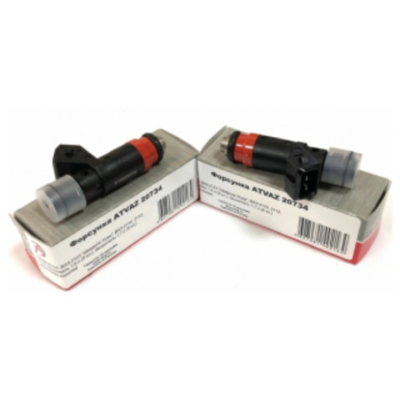 Форсунка топливная  двиг. 21214, 1,7л., 8 кл., 1.6л., 8 кл. (оранжевая тонкая) Авто Трейд, Калуга