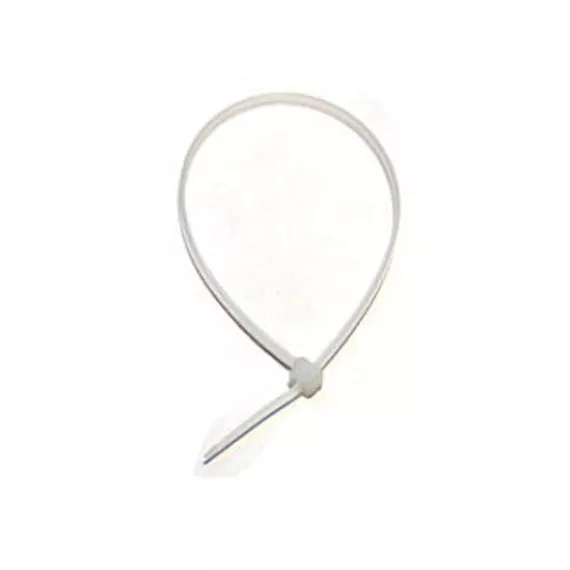 Стяжка пластиковая 5х500 (Белая) FORTISFLEX