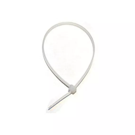 Стяжка пластиковая 3х100 (Белая) FORTISFLEX
