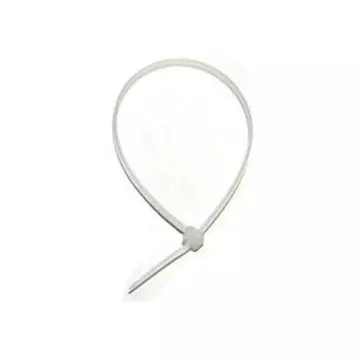 Стяжка пластиковая 5х500 (Белая) FORTISFLEX