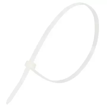 Стяжка пластиковая 7,6х500 (Белая) REXANT