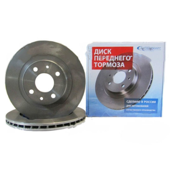 Диск переднего тормоза -2112 R-14 (вентилируемый) АВТОСТАНДАРТ