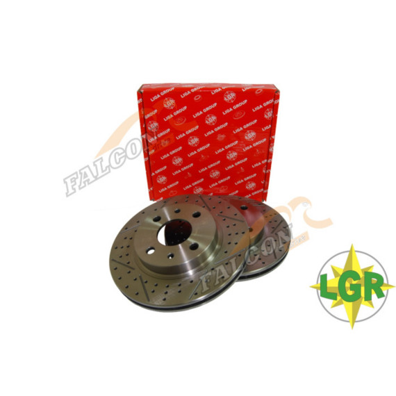 Диск торм передний -2110 вентил R13 к-т (LGR) SPORT Extreme LGR6260