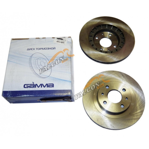 Диск торм передний -2112 вентил R14 (GAMMA)