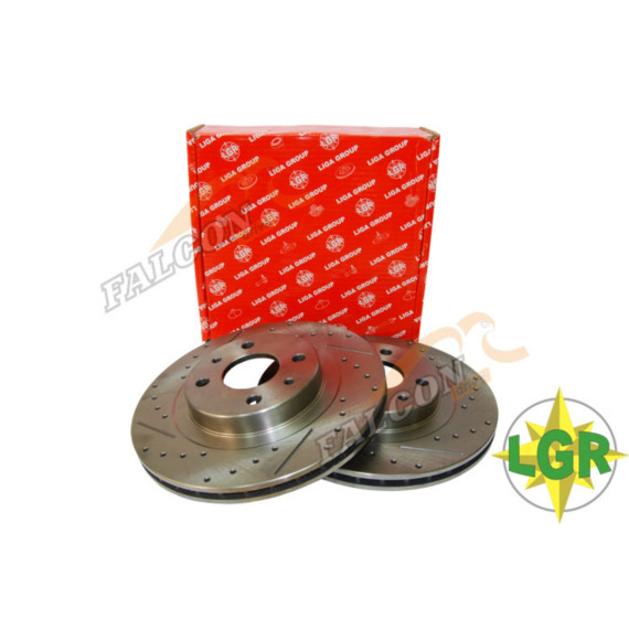 Диск торм передний -2112 вентил R14 к-т (LGR) SPORT Extreme LGR6262