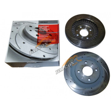 Диск торм передний -2112 вентил R14 к-т ( Лада-Имидж) Лада-Спорт