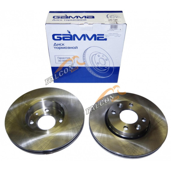 Диск торм передний -2180 Vesta, Largus, X-Ray (GAMMA)