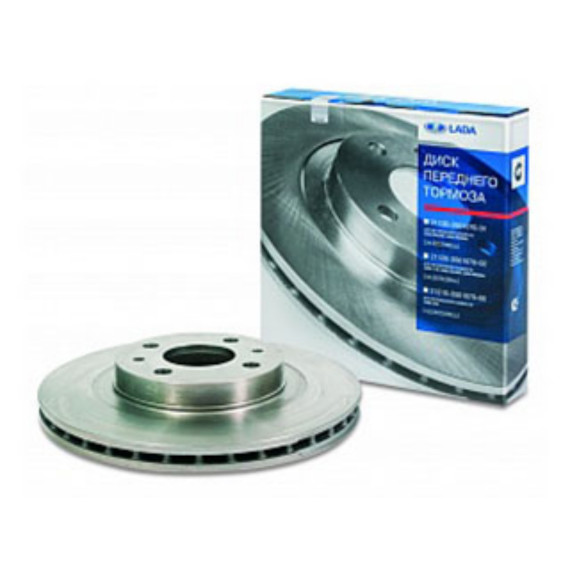 Диск тормозной передний 2110 R-13 вентилируемый