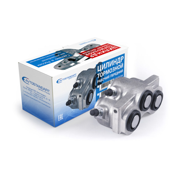 Цилиндр торм перед -2121 левый (АВТОСТАНДАРТ) 2121-3501179