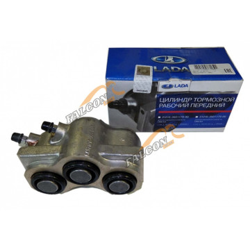 Цилиндр торм перед -21214 правый () с колпачками в сб