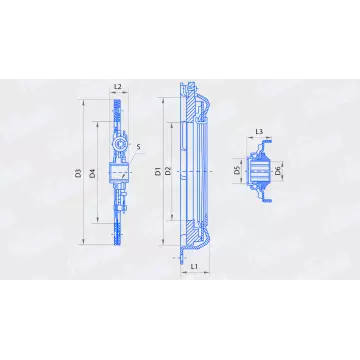 Компл сцепл -2108 (Finwhale) CK108