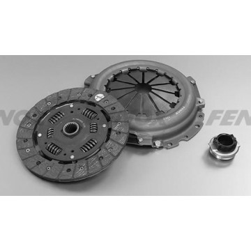 Сцепление 2190 в сборе с тросовой КПП Fenox