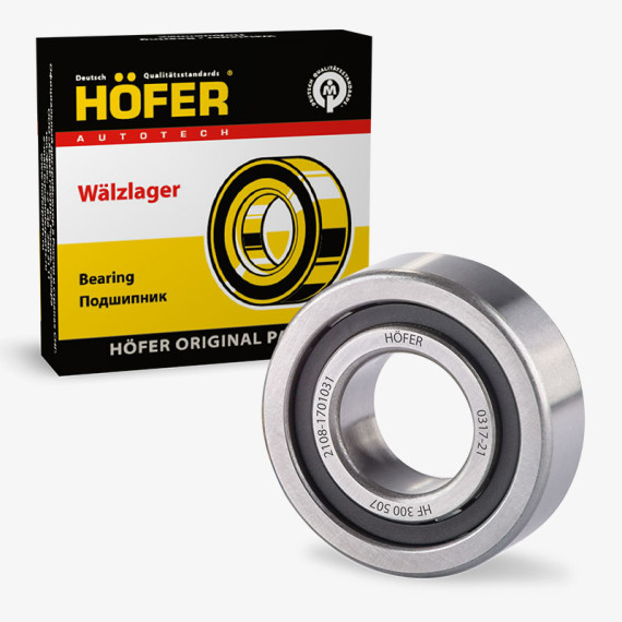 Подшипник КПП 2108 вал первичный опора передняя HOFER