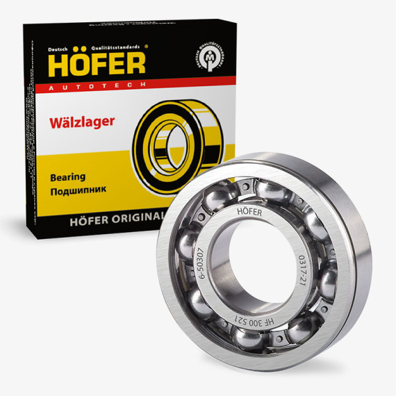 Подшипник КПП  3110 вал первичный опора задняя HOFER