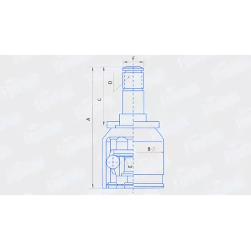 Шрус внутр -2108 FJ228 (Finwhale)