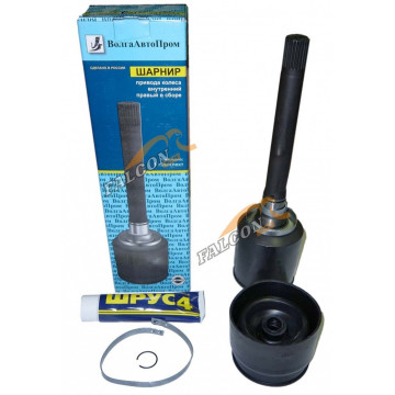 Шрус внутр -2123 прав 24 шлица с пыльником (ВолгаАвтоПром)