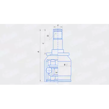 Шрус внутр ВАЗ-2108 FJ228 (Finwhale)