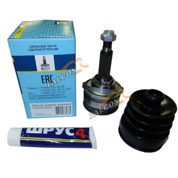 Шрус наруж -2123 с пыльником (ВолгаАвтоПром)